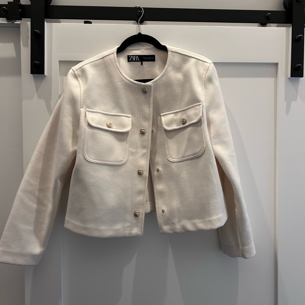 Zara Women's Ivory Blazer